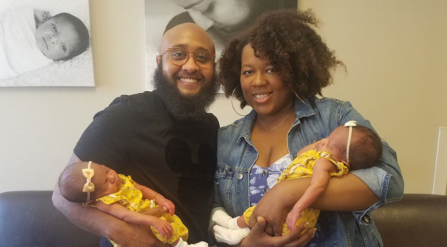 Tytiana McCombs’ Tale of Giving Birth to Twins