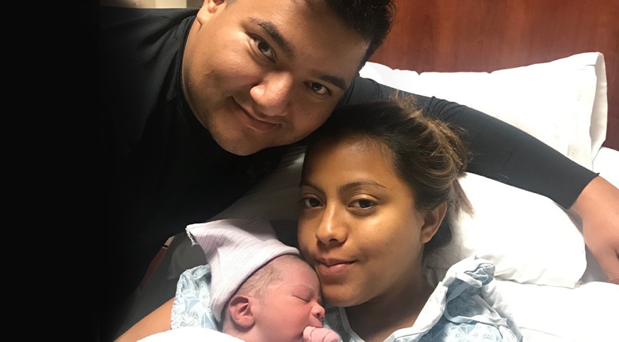 Brenda Gonzalez Delivers a New Year Baby at CHA HPMC