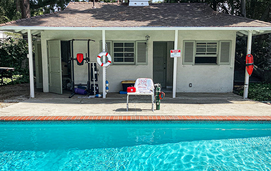 Photo of recommended pool setup