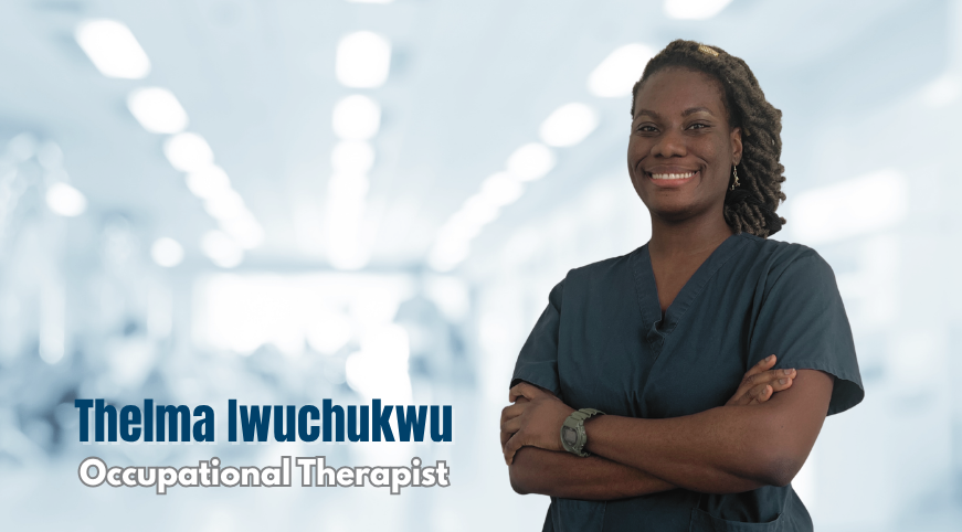 HPMC Occupational Therapist Thelma Iwuchukwu