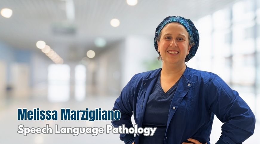 Speech Language Pathologist Melissa Marzigliano