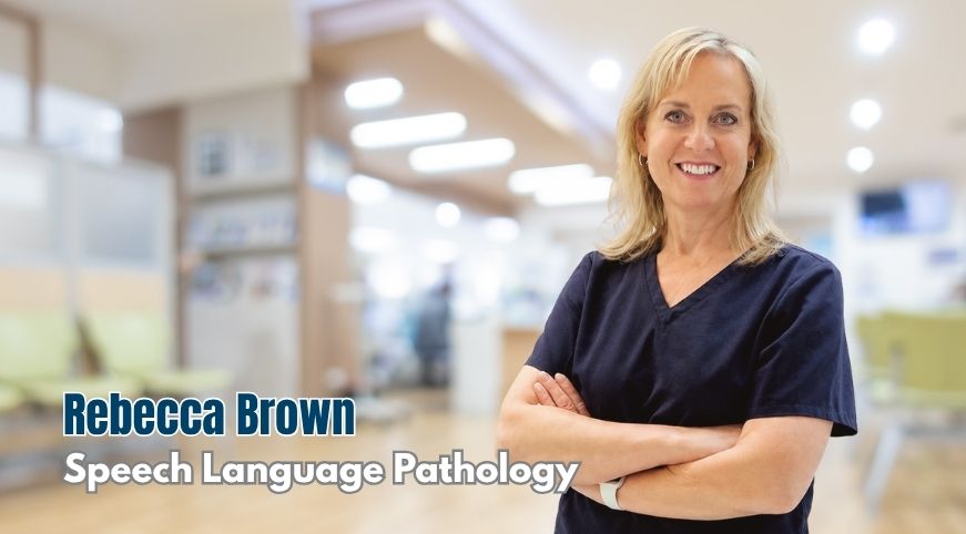 Speech Language Pathologist Rebecca Brown